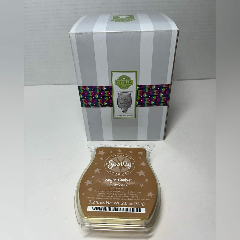 Scentsy "Hope and Peace" mini wax warmer